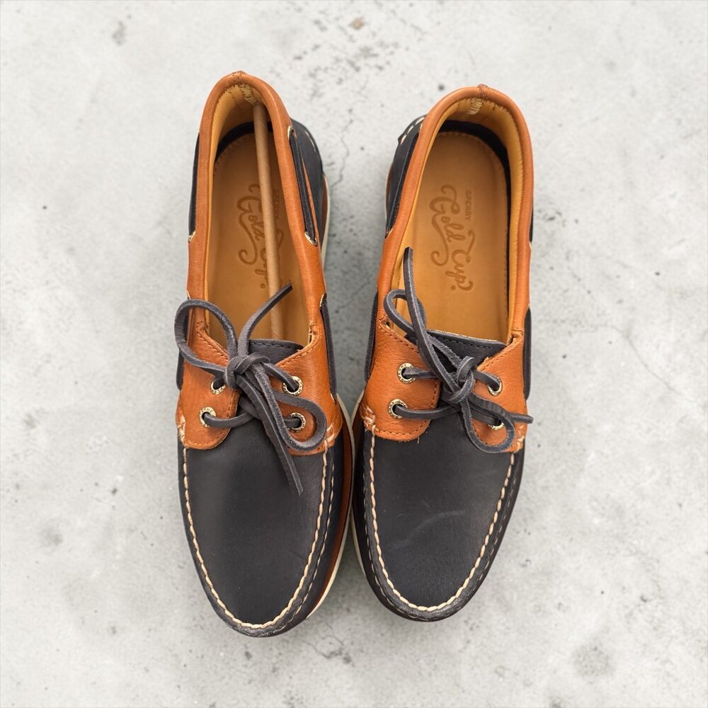 Sperry Gold Cup Authentic Original 2-Eye Boat Shoes size 9 (new in box)